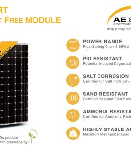 Tấm Pin năng lượng mặt trời AE Solar 665W| AE665ME-132