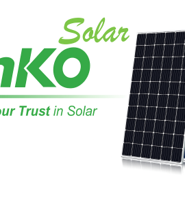 Tấm pin năng lượng mặt trời Jinko 580W 2 mặt kính JKM580N-72HL4-BDV