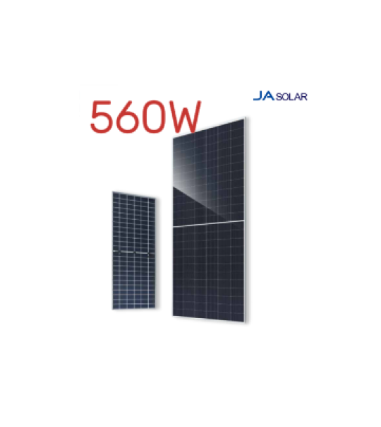 Tấm Pin JA Solar 560W P-Type 1 Mặt Kính | JAM72S30-560/LR