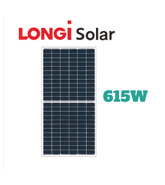 Tấm Pin năng lượng mặt trời LONGi 615W Hi-MO 7| LR8-66HGD-615M