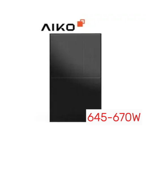 Tấm Pin năng lượng mặt trời Aiko 645W-670W Comet 2U