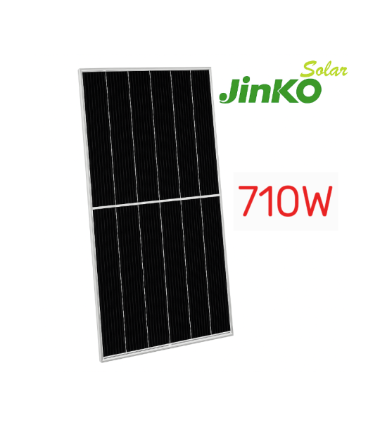Tấm Pin Năng Lượng Mặt Trời Jinko 710W 2 Mặt Kính 66HL5-BDV