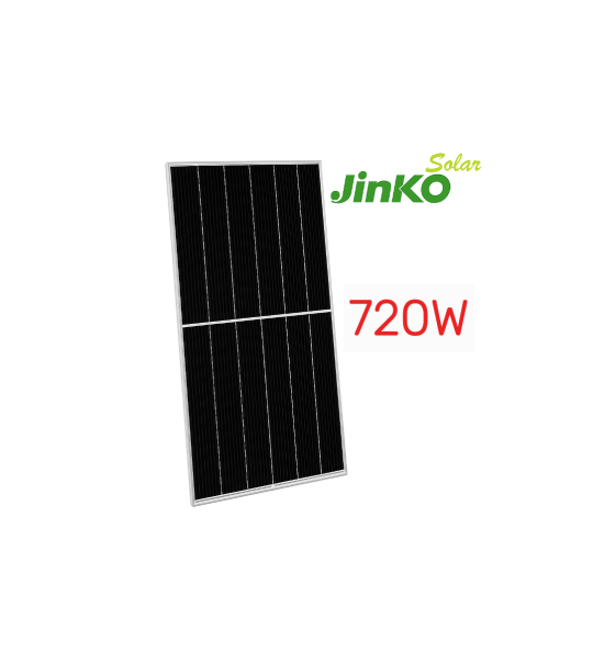 Tấm Pin Năng Lượng Mặt Trời Jinko 720W 2 Mặt Kính 66HL5-BDV