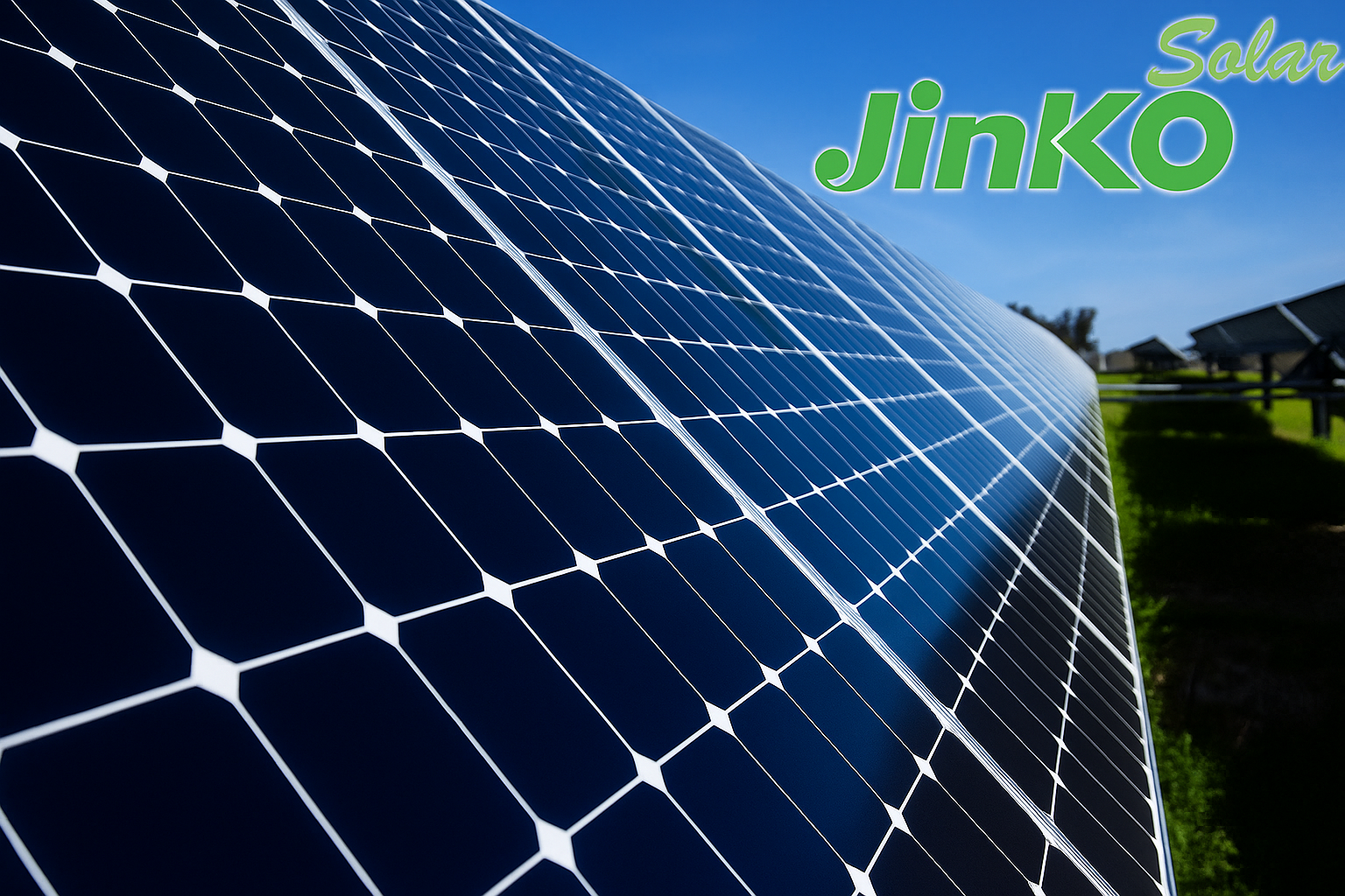 Tấm pin năng lượng mặt trời Jinko 615W 2 mặt kính 66HL4M-BDV